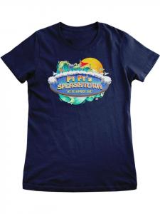Футболка Pi Pi's Splashtown Girly Tee синего цвета South Park