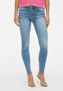 Узкие джинсы sarah с завышенной талией Vila, Medium Blue Denim