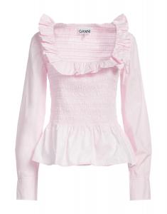 Топ Ganni, розовый