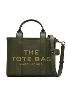 Сумка The Small Leather Tote MARC JACOBS, зеленый