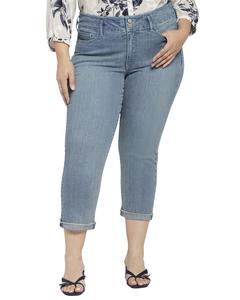 Джинсы-капри Chloe Thistle Falls от NYDJ, цвет multi