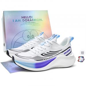 Doraemon Дораэмон Низкие кроссовки для бега унисекс Мечта в фиолетовом (Лимитированная коллекция в коробке), цвет Dream Purple (Box Limited Edition)