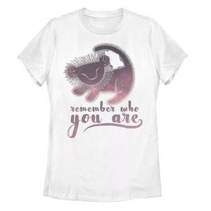 Детская футболка Disney's King Lion Simba Remember Painting с рисунком Licensed Character, белый