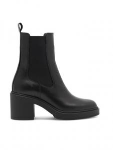Ботильоны на блочном каблуке Gino Rossi, черный