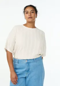 Блузка strukturmuster Zizzi, Birch