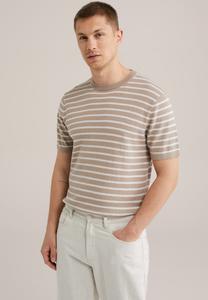 Футболка с принтом WE Fashion, бежевый