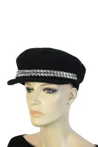 COLLEZIONE ALESSANDRO Фетровая шляпа "Rocky" (1 штука), производство Италия, черный