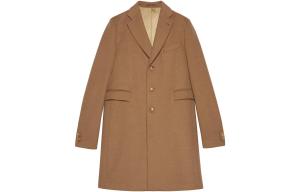 Пальто мужское коричневое Gucci, коричневый