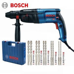 Перфоратор Bosch GBH2-26RE + сверла, кейс