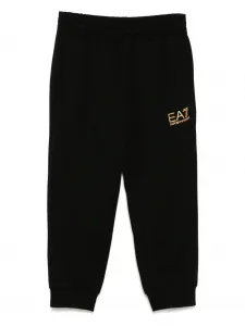 Спортивные брюки с логотипом Ea7 Emporio Armani, черный