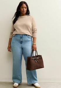 Джемпер New Look Curves CURVES CREW NECK , Mink/Beige