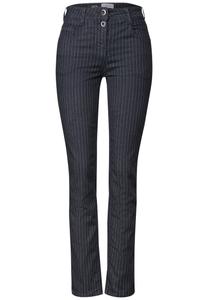 Узкие джинсы CECIL, синий/темно-синий