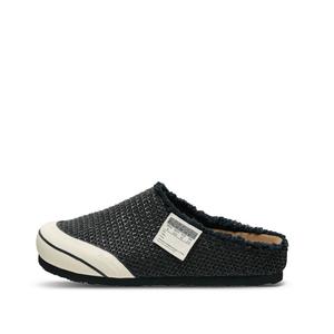 XVESSEL ВЕССЕЛ Закрытые тапочки унисекс - Плетеные (черные), цвет Woven (Black)
