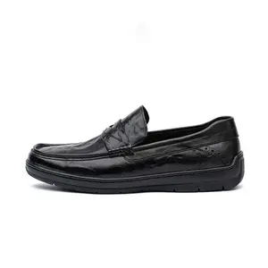 BOSSSUNWEN Лоферы мужские черные