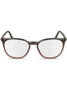 Очки в квадратной оправе Calvin Klein, коричневый