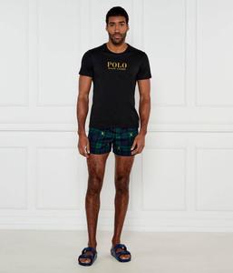 Пижама мужская Polo Ralph Lauren с шортами, черный