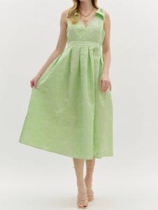 Платье Samantha в цвете лайм Entro, Lime