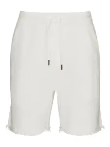 Джинсовые шорты Chris с необработанным краем Seroya, белый