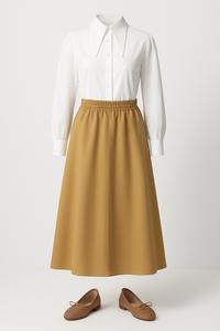 Юбка Touche Prive, коричневый