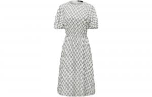 KARL LAGERFELD Женское платье с коротким рукавом белое KARL LAGERFELD / Karl Lagerfeld Jeans