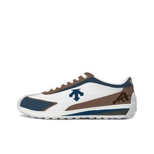 Кроссовки для скейтборда unisex низкие с термоамортизацией, устойчивые к истиранию, с поддержкой и покрытием DESCENTE, темно-синий