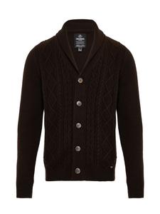 Threadbare Кардиган вязаный в цвете шоколад