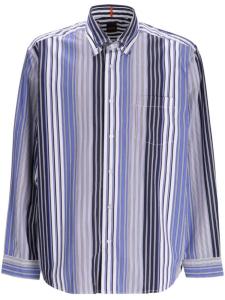 BOSS рубашка Lambey в полоску, синий