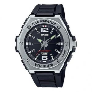 Часы CASIO Quartz Limited Edition Waterproof Mens Black Analog, черный