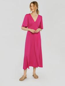 Платье Madnezz House Libra, неоново-розовый