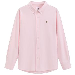 Рубашка унисекс GAP, светло-розовый