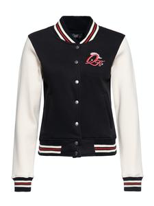 Толстовка Queen Kerosin College "Rebel at Heart" черного цвета