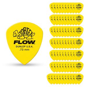 Медиаторы Dunlop Tortex Flow STD PK-72, 73 мм, упаковка из 72 штук