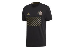 Футбольная майка мужская черная Adidas, черный