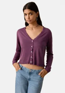 Подростковый кардиган Mango Kids, Purple