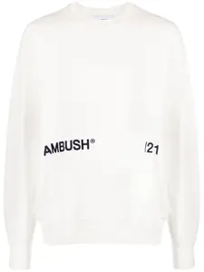 Толстовка с логотипом AMBUSH, белый