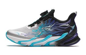 Chiyan Амортизирующие, Износостойкие Низкие Детские Беговые Кроссовки Белый Серый Голубой Antakids