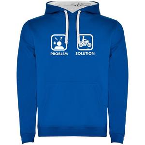 Худи Kruskis Problem Solution Ride Two-Colour, синий