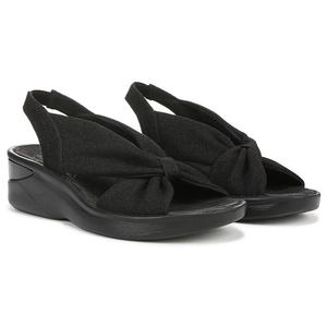 Сандалии с ремешком Serenade slide от Bzees для Lifestride, black stretch fabric