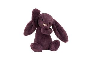Мягкая игрушка «Застенчивый сливовый кролик» Jellycat, фуксия bunny