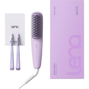Выпрямитель для волос щетка, отрицательные ионы, миниатюрная ионная расческа ln f7s Lena, Hair Straightening Brush 7000W Negative Ion