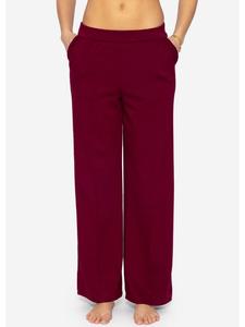 Тканевые брюки SASSYCLASSY, винно-красный