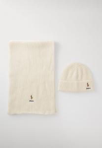 Шапка Polo Ralph Lauren GIFT BOX SET, Andover Cream/Off-White