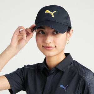 Женская кепка для гольфа с двухцветным рисунком "Папа кота"