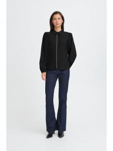 ICHI Рубашка IHRHINES SH2 Regular fit in Black