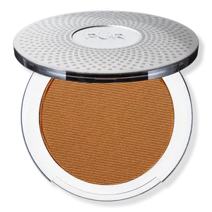 Универсальная прессованная минеральная косметика 4-в-1 с широким спектром защиты SPF 15 PÜR, Hazelnut DG5 (dark brown skin w/golden undertones)