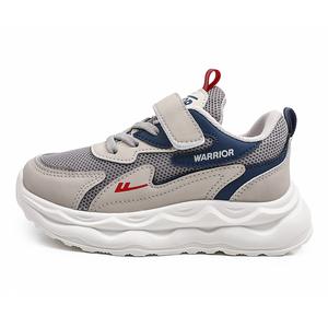 WARRIOR Дышащие низкие беговые кроссовки dark blue light gray детские