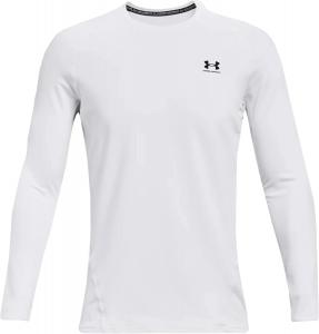 Under Armour мужская футболка ColdGear Armour Fitted Crew, White