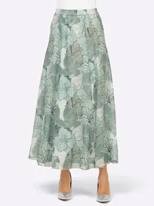 Юбка-комбинация Creation L, цвет Kalkmint-Mint-Bedruckt