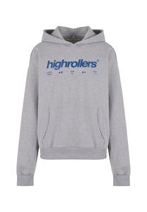 Толстовка с капюшоном HIGHROLLERS Mister Tee, светло-серый