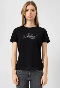 Футболка с принтом Qs, Schwarz